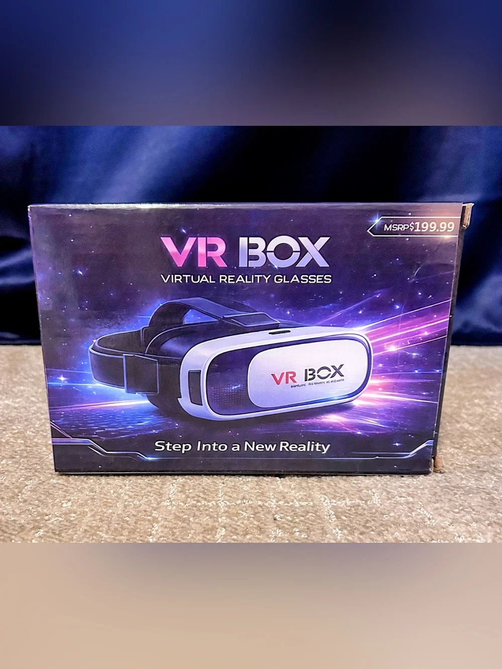 Virtual Reality Glasses Headset - White & Black Brand New